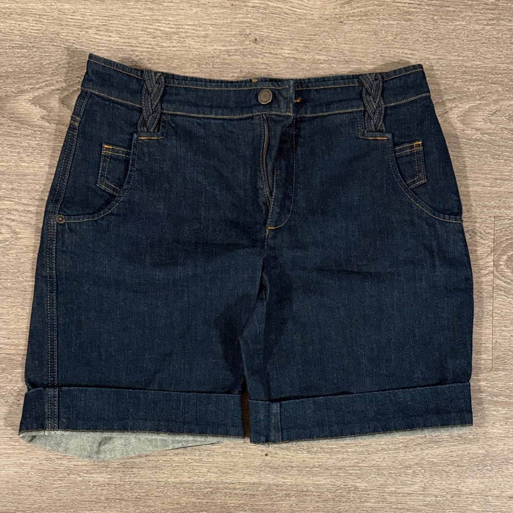See By Chloe Women’s Dark Blue Jean Shorts